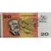 AUSTRALIA 1993 . TWENTY 20 DOLLARS BANKNOTES . FRASER/EVANS . CONSECUTIVE TRIO . FIRST PREFIX AAA